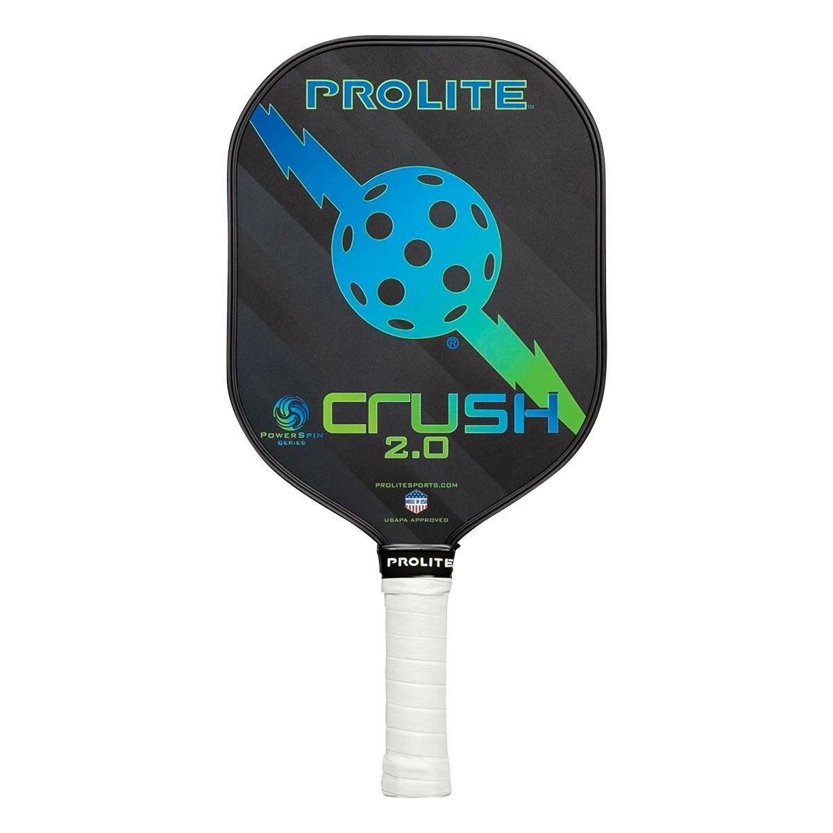 PROLITE Crush PowerSpin 2.0 BLEMISHED Middleweight Composite Pickleball Paddle - Image 8