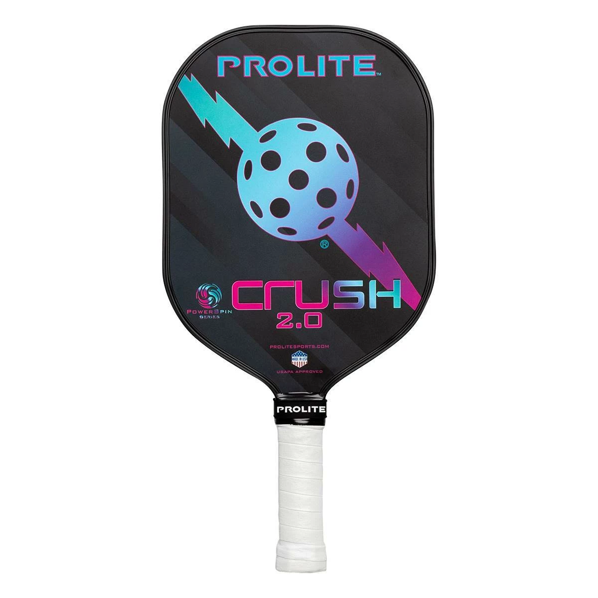 PROLITE Crush PowerSpin 2.0 BLEMISHED Middleweight Composite Pickleball Paddle - Image 13