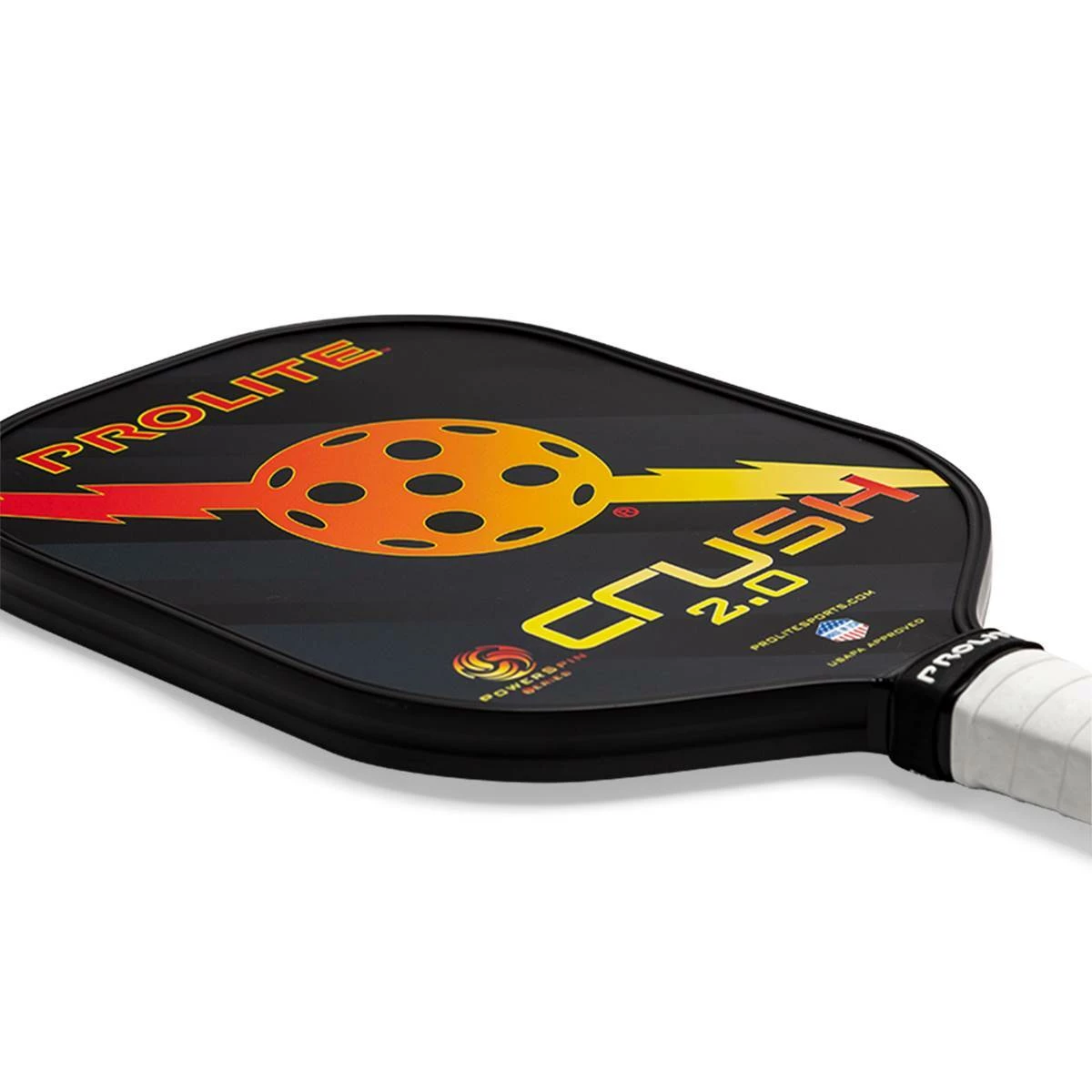 PROLITE Crush PowerSpin 2.0 BLEMISHED Middleweight Composite Pickleball Paddle - Image 2