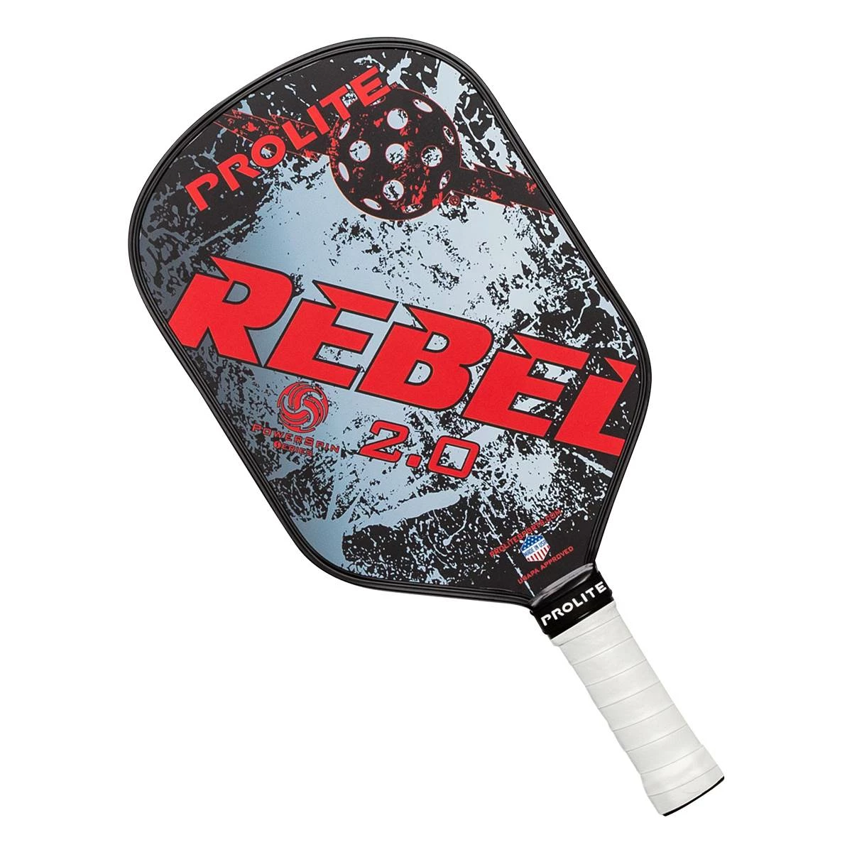 PROLITE Rebel PowerSpin 2.0 Middleweight Composite Pickleball Paddle - Image 6