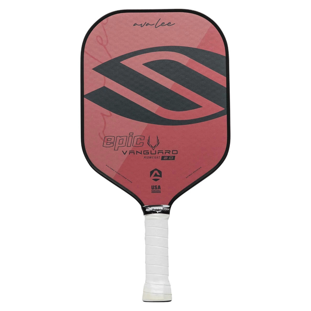 Selkirk VANGUARD 2.0 Epic AvaLee Middleweight Carbon Fiber Pickleball Paddle - Image 10