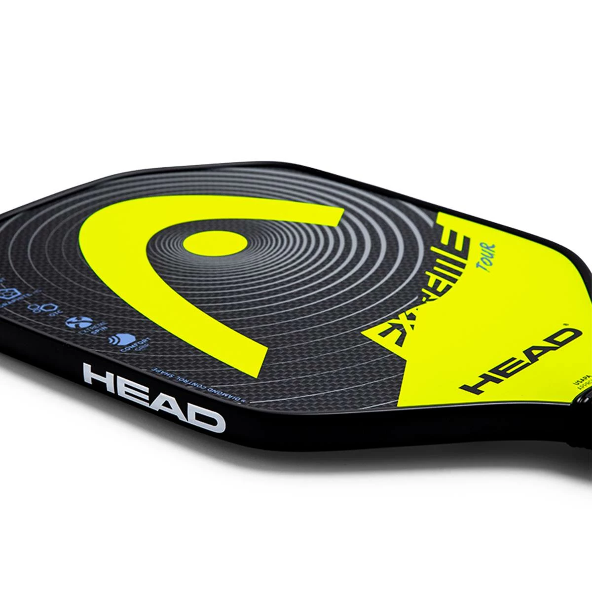 HEAD Extreme Tour Middleweight Carbon Fiber Pickleball Paddle - Image 2