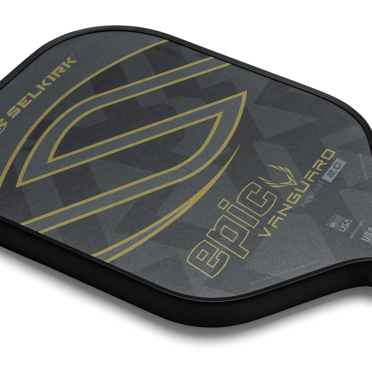 Selkirk VANGUARD 2.0 Epic Middleweight Carbon Fiber Pickleball Paddle - Image 2