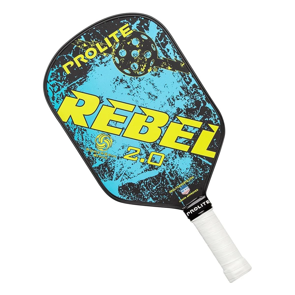 PROLITE Rebel PowerSpin 2.0 Middleweight Composite Pickleball Paddle - Image 11