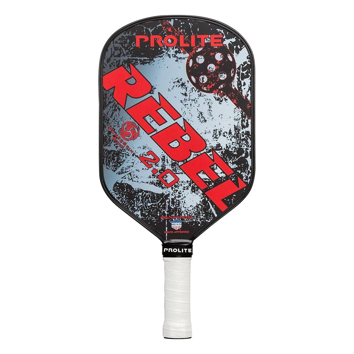 PROLITE Rebel PowerSpin 2.0 Middleweight Composite Pickleball Paddle - Image 8