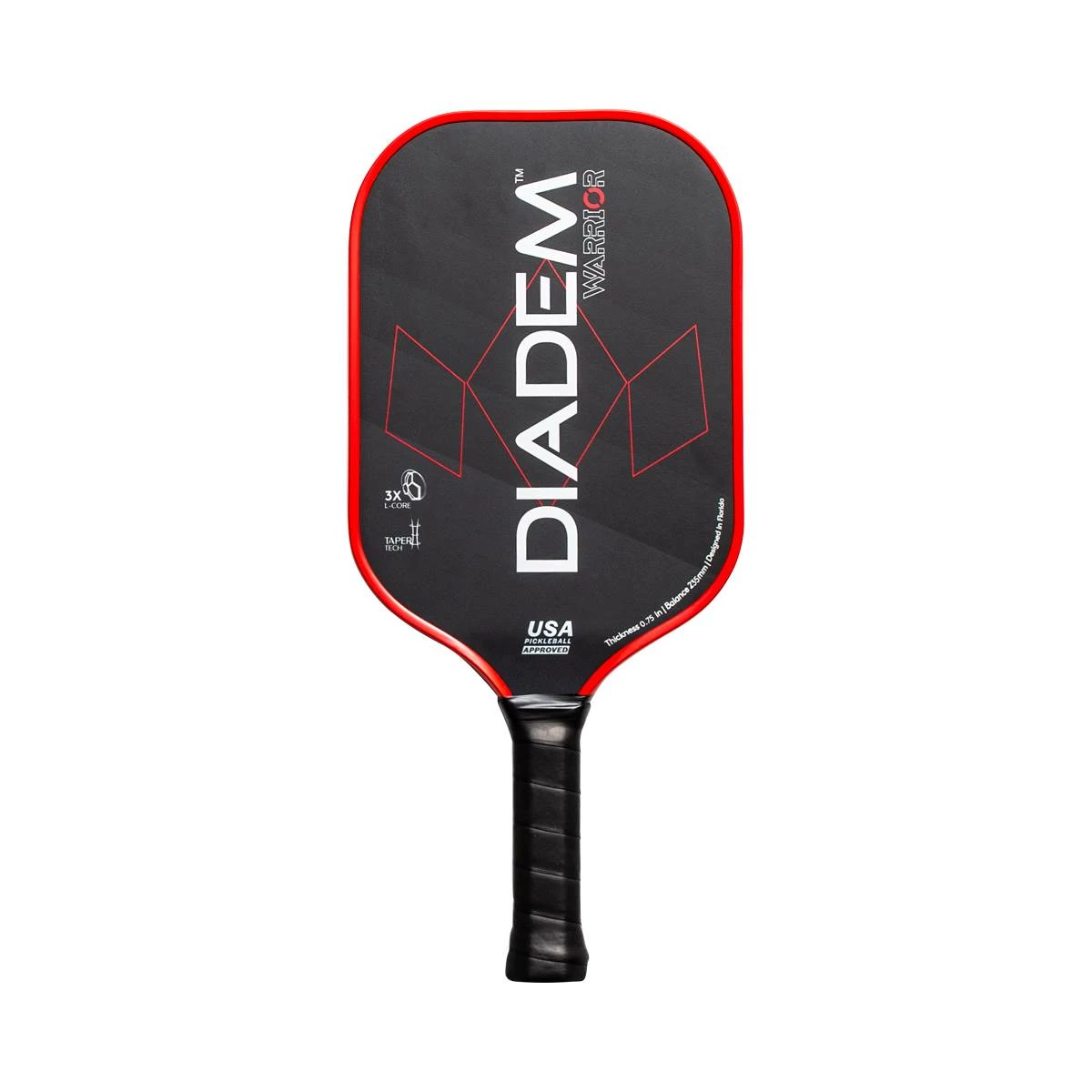 Diadem Warrior Heavyweight Carbon Fiber Pickleball Paddle - Image 3