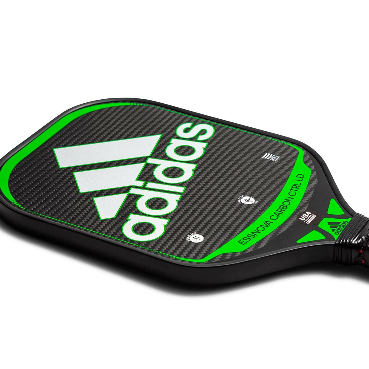 Adidas ESSNOVA CARBON CTRL LD Middleweight Carbon Fiber Pickleball Paddle - Image 2