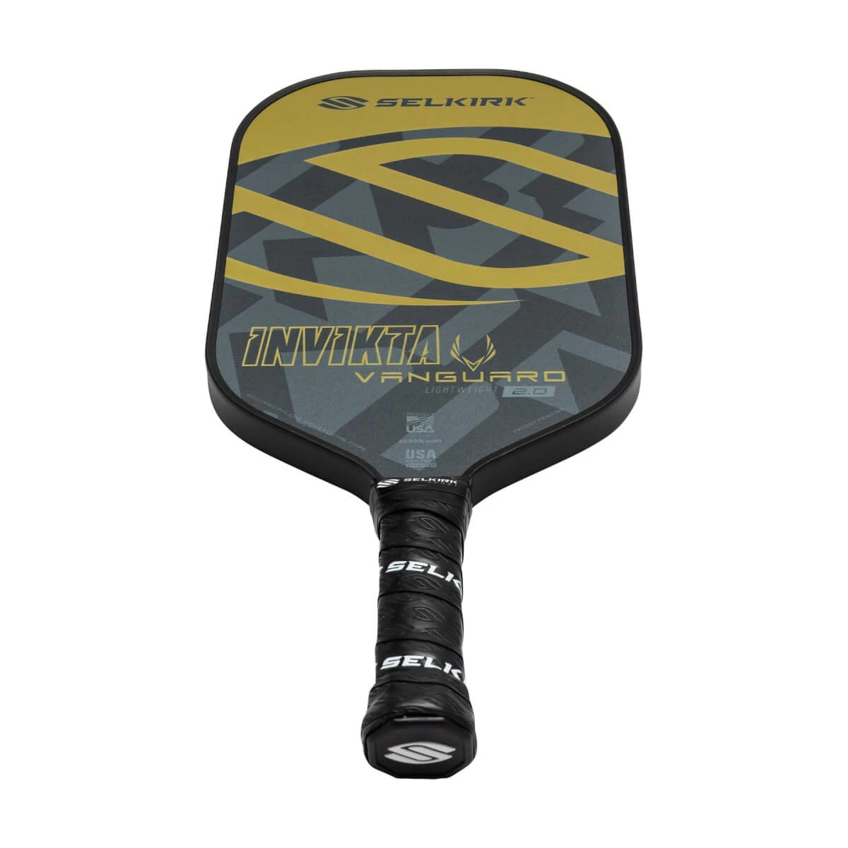Selkirk VANGUARD 2.0 Invikta Lightweight Carbon Fiber Pickleball Paddle - Image 4