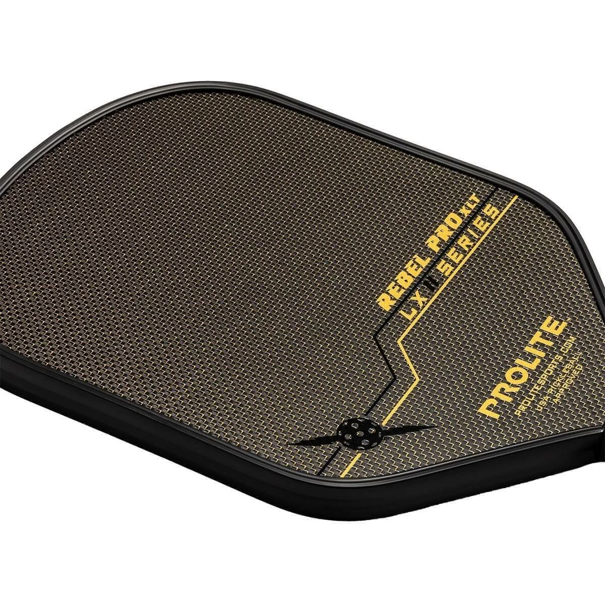 PROLITE Rebel Pro XLT Long Handle LX BLEMISHED Middleweight Carbon Fiber Pickleball Paddle - Image 2