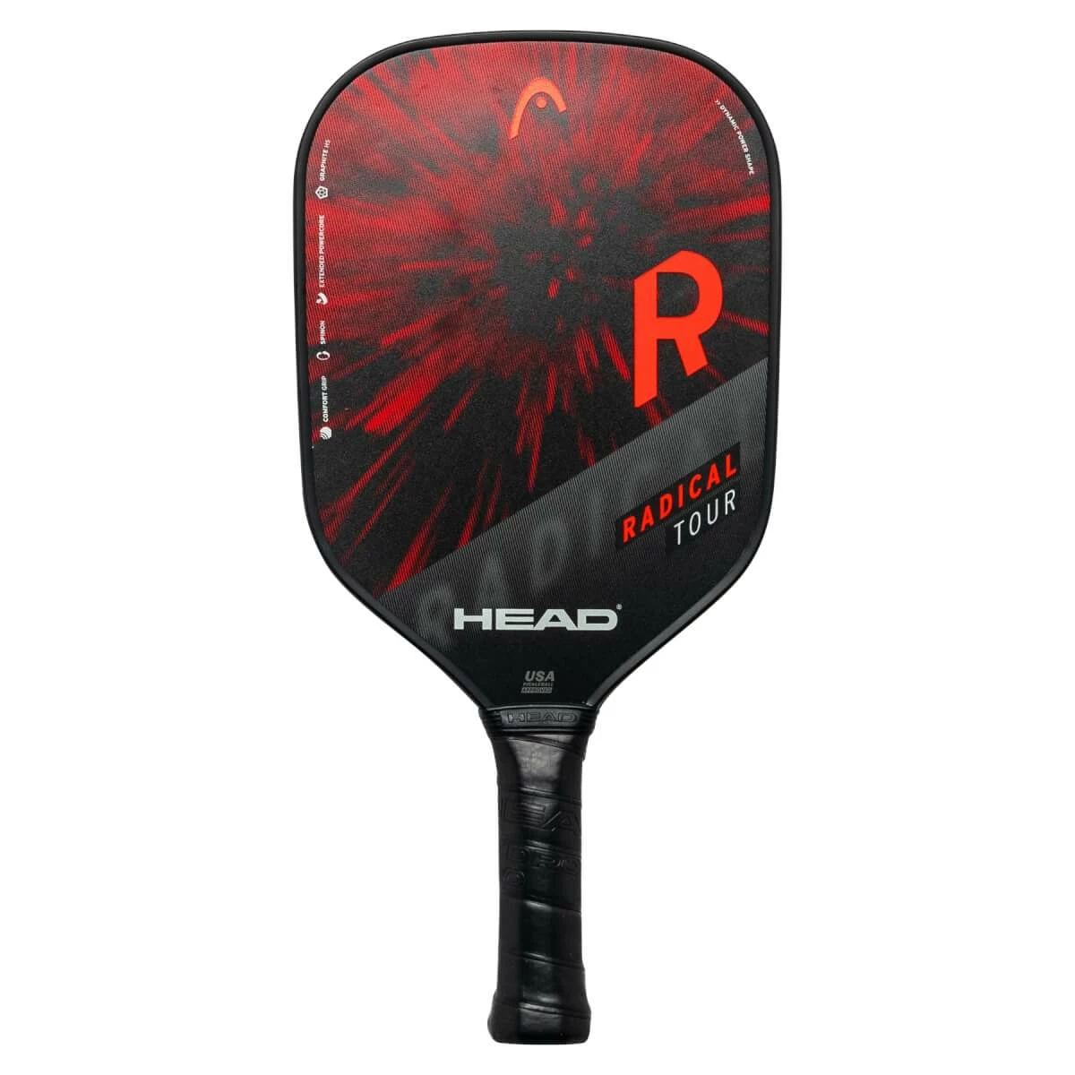 HEAD Radical Tour Middleweight Graphite Pickleball Paddle - Image 4
