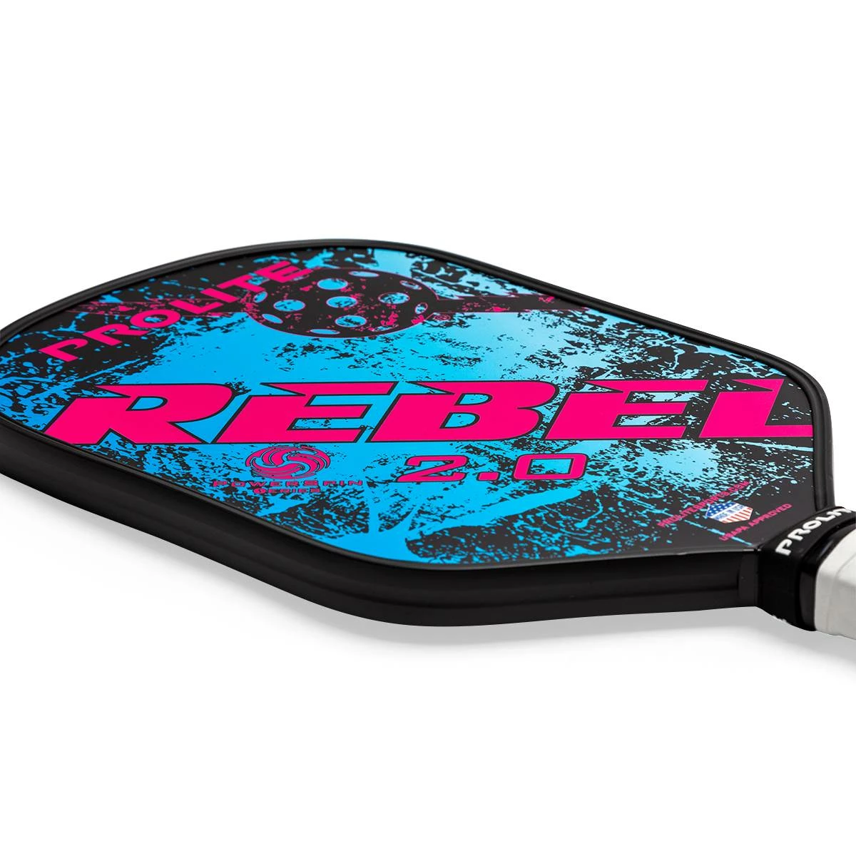 PROLITE Rebel PowerSpin 2.0 Middleweight Composite Pickleball Paddle - Image 2