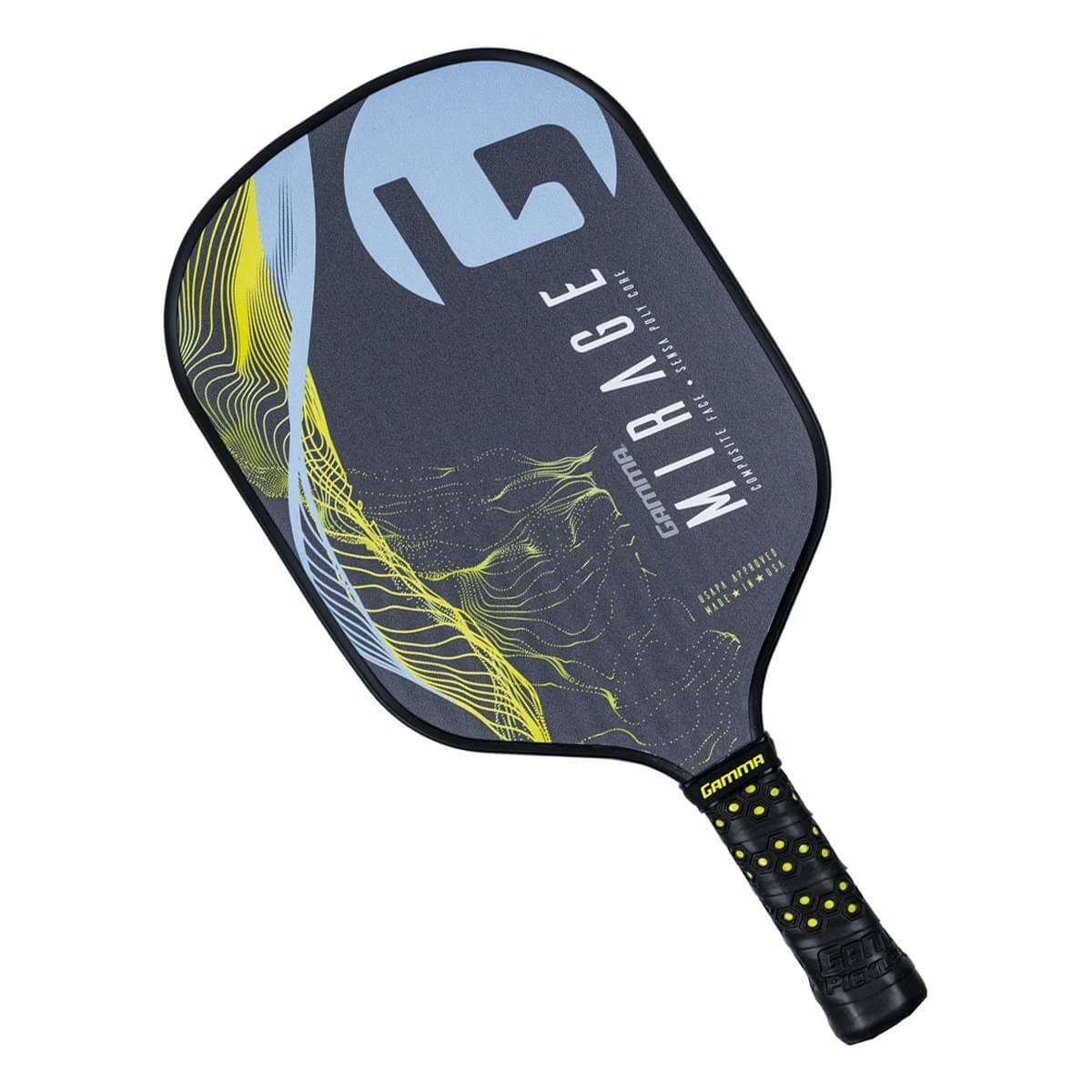 GAMMA Mirage Middleweight Graphite Pickleball Paddle - Image 19