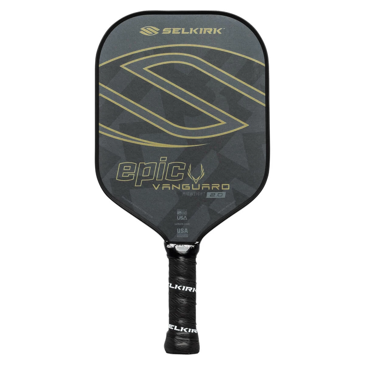 Selkirk VANGUARD 2.0 Epic Middleweight Carbon Fiber Pickleball Paddle - Image 3