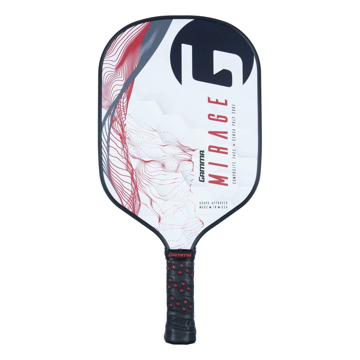 GAMMA Mirage Middleweight Graphite Pickleball Paddle - Image 9