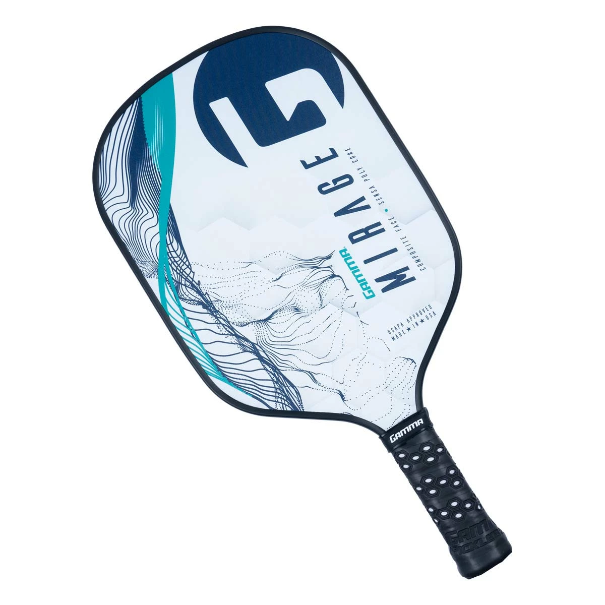 GAMMA Mirage Middleweight Graphite Pickleball Paddle - Image 13